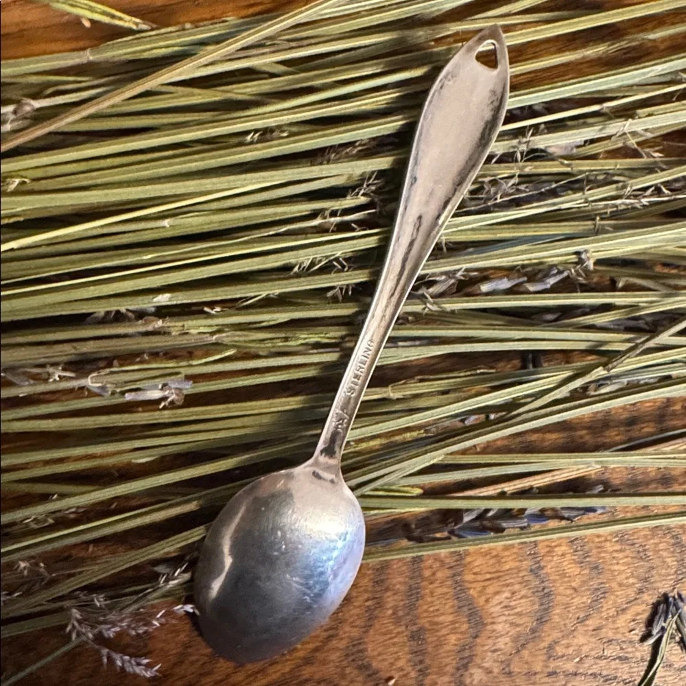 Vintage Arkansas Collectible Souvenir Sterling Silver Spoon